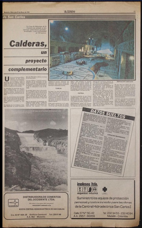 El Mundo, Medellin, 1984.05.23, p. 11